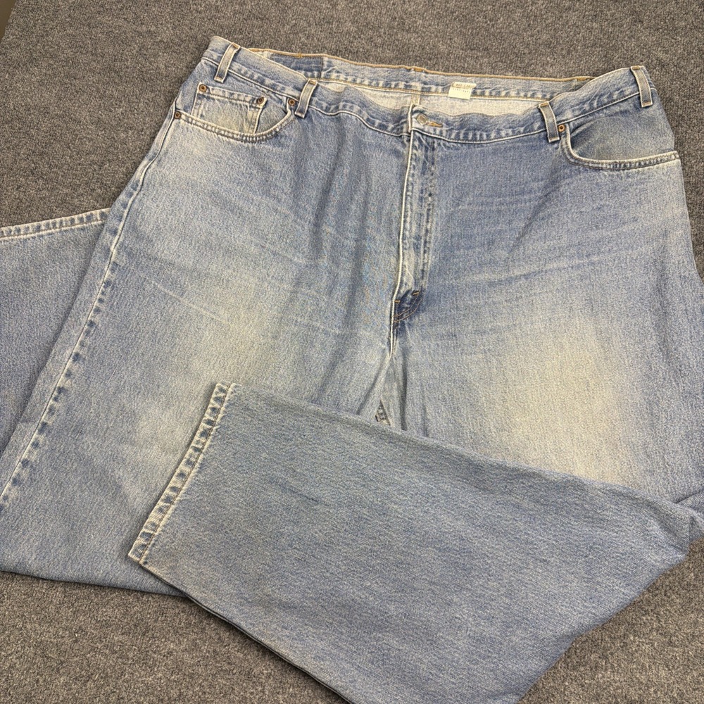 Vintage Levis 560 Jeans Men 50x32β Blue Denim Comfort Loose Fit Tapered Leg Y2k